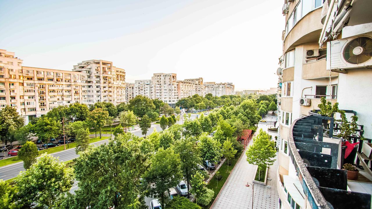 Unirii Boulevard View Apartment Bucharest Luaran gambar